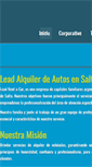Mobile Screenshot of leadrentacar.com.ar